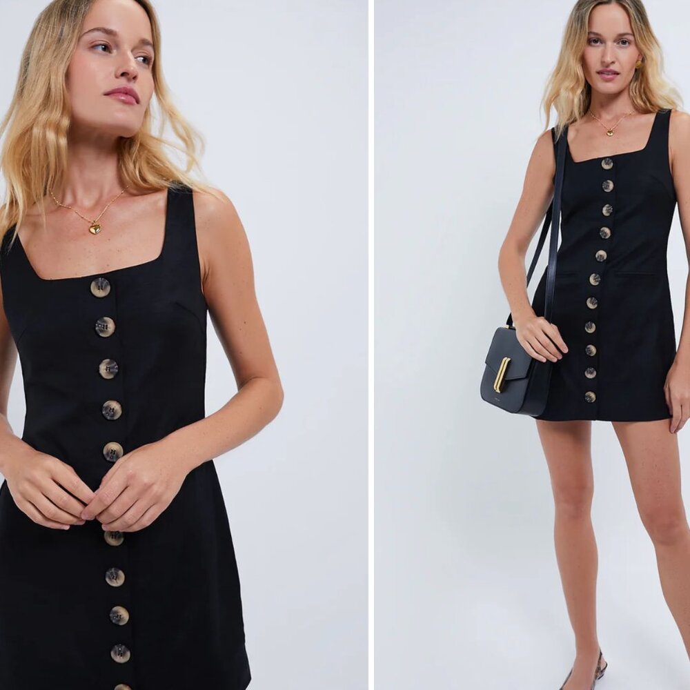 Tuckernuck O.P.T. Black Lecce Dress